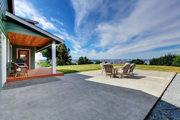Concrete Patio Installation in Overland Park