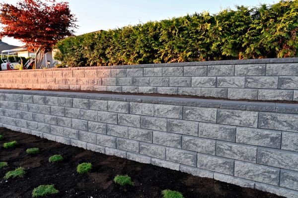 Concrete Retaining Wall Installation in Overland Park