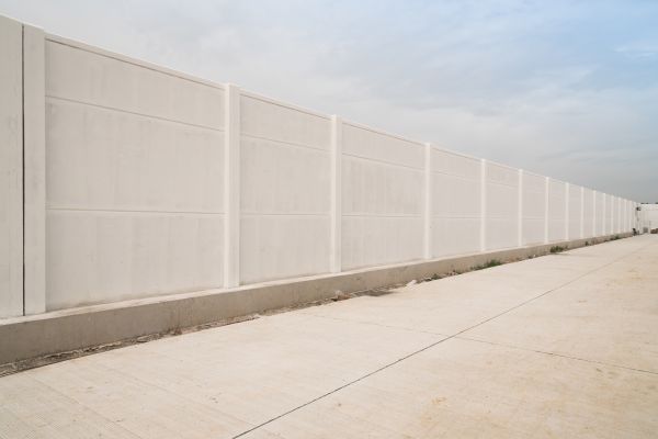 Concrete Fence Construction in Overland Park