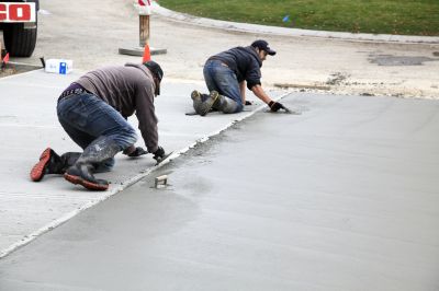 Driveway Cement Pouring